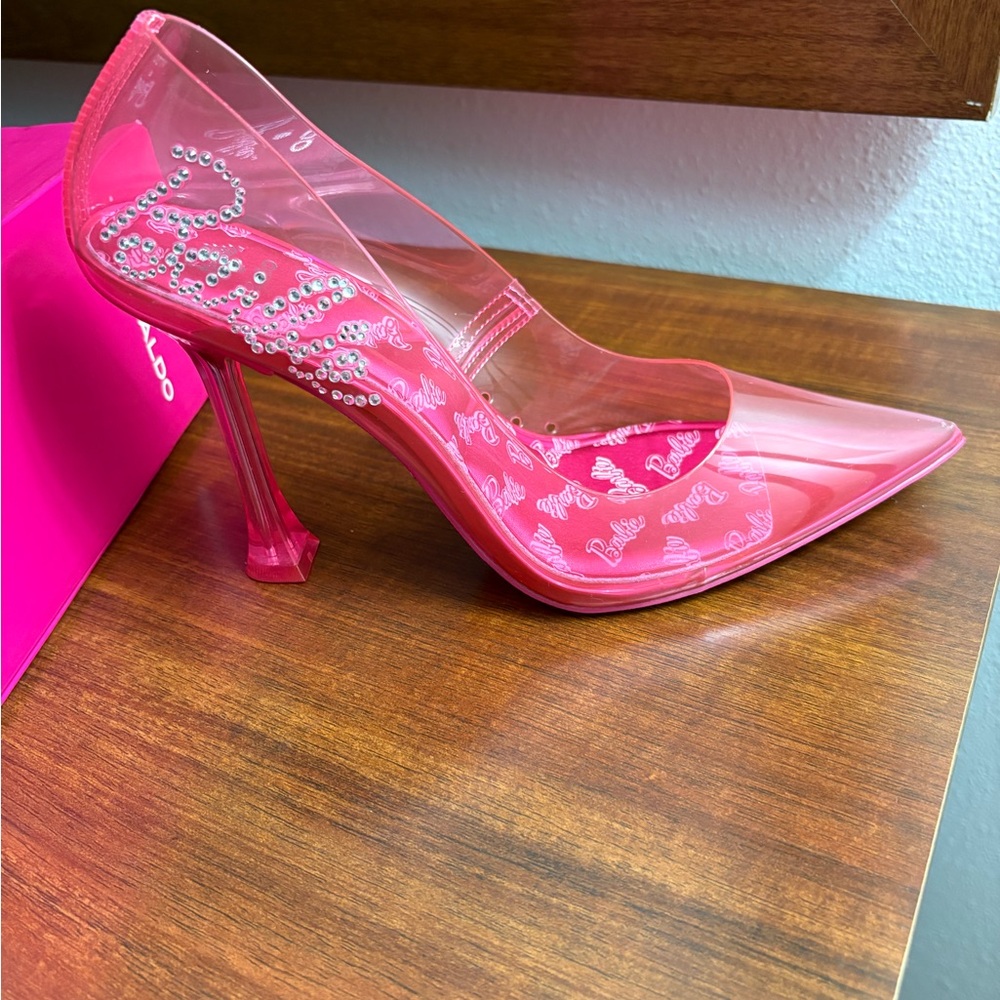 Barbie Pink Heels with Rhinestones New in Box